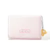 Cheese and cheese short small wallet for girls 2023 New style student cute cartoon large-capacity card bag three-fold wallet Item Picture